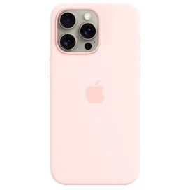 Чехол для iPhone 15 Pro Max, Silicone Case with MagSafe, Light Pink (MT1U3ZM/A) фото