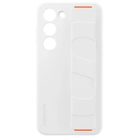 Чехол для Samsung Galaxy S23 Silicone Grip Cover, White (EF-GS911TWEGRU) фото