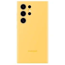 Galaxy S24 Ultra қаптама үшін (S24 Ultra) Silicone Case Yellow (EF-PS928TYEGRU) фото