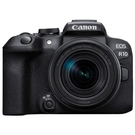 Цифровой фотоаппарат Canon EOS R10 18-150 IS STM Black фото