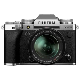 Беззеркальный фотоаппарат FUJIFILM X-T5 Kit 18-55 mm Silver фото