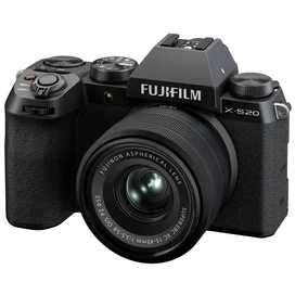 Цифровой фотоаппарат FUJIFILM X-S20 Kit XC 15-45 mm black фото
