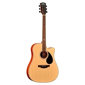 Электроакустическая гитара KEPMA D1CE Natural, натуральный, в комплекте 3м кабель фото