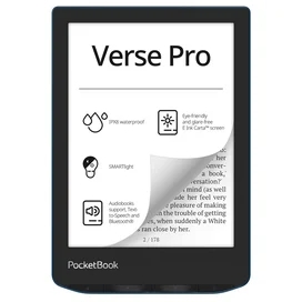 Электронная книга 6" PocketBook PB634 лазурный (PB634-A-CIS) фото