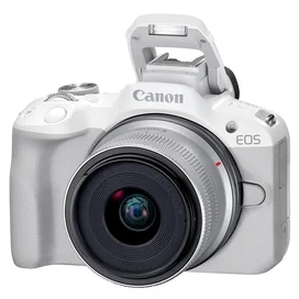 Беззеркальный фотоаппарат Canon EOS R50 RF-S 18-45 IS STM +  RF-S 55-210 IS STM фото