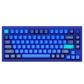 Игровая клавиатура Keychron Q1-O3 TKL, RGB, Hot-Swap - Gateron G Pro Brown, Navy Blue фото
