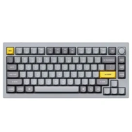 Игровая клавиатура Keychron Q1-N1 TKL, RGB, Hot-Swap - Gateron G Pro Red, Silver Grey фото
