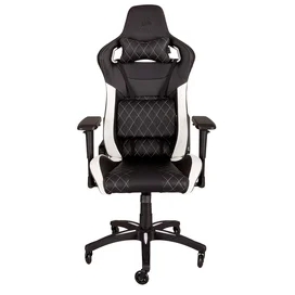 Игровое компьютерное кресло Corsair T1 Race, Black/White (CF-9010060-WW) фото