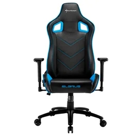 Игровое компьютерное кресло Sharkoon Elbrus 2, Black/Blue фото