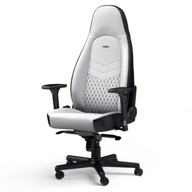 Игровое компьютерное кресло Noblechairs Icon, White/Black (NBL-ICN-PU-WBK) фото