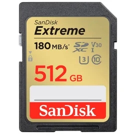 SanDisk 512 ГБ SD Extreme UHS-I жады картасы (SDSDXVV-512G-GNCIN) фото