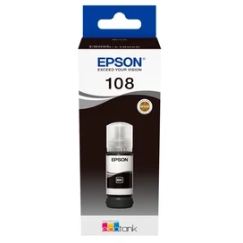 Картридж Epson 108 EcoTank Black (Для L8050/18050) СНПЧ фото