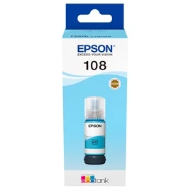 Картридж Epson 108 EcoTank Light Cyan (Для L8050/18050) СНПЧ фото