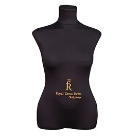 Манекен портновский Royal Dress forms Кристина Премиум 52, черный фото