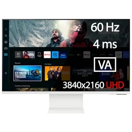 32" Samsung Smart LS32CM801UIXCI Мониторы 3840x2160 16:9 VA 60ГЦ (HDMI+Type-C) White фото