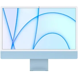 Apple iMac 24 Blue Моноблогы (M3-СPU 8C/GPU 8C-8-256-MOS-4,5K)(MQRC3RU/A) фото