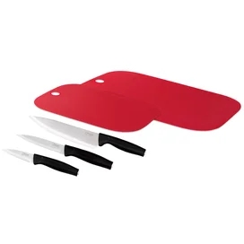 Набор из 3 ножей и 2 разделочных досок Trumpf Rondell RD-1357 фото