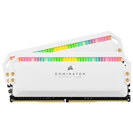 Оперативная память DDR4 DIMM 16GB(2x8)/3200Mhz PC4-25600 Corsair Dominator Platinum RGB White фото