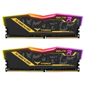 Оперативная память DDR4 DIMM 16GB(2x8GB)/3600MHz Team Group Delta TUF RGB (TF9D416G3600HC18JDC01) фото