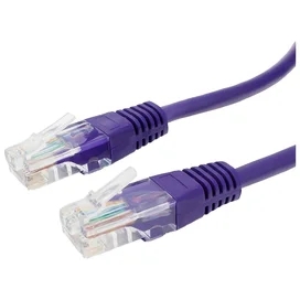 Патч-корд UTP Cablexpert кат.5e, 1м, фиолетовый (PP12-1M/V) фото