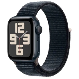 Apple Watch SE 2023 Смарт сағаты, 40mm Midnight Aluminium Case with Midnight Sport Loop (MRE03) фото