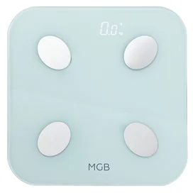 MGB Body fat scale Glass Edition, White  диагностикалық таразысы фото