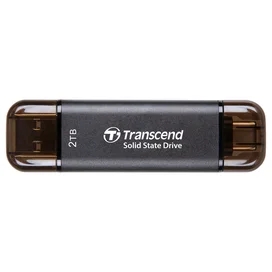 Внешний SSD 2TB , USB 10Gbps, Type C/A ESD310C Transcend (TS2TESD310C) фото