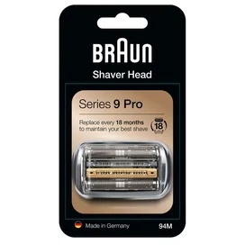 Braun 94M  Series 9 PRO арналған ұстараның қосалқы жүзі, Silver фото