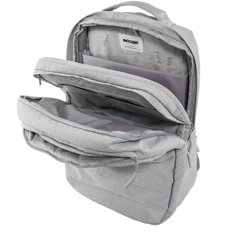 Рюкзак для ноутбука 17" Incase City Backpack with Diamond Ripstop, Gray, полиэстер (INCO100315-CGY) - фото #6