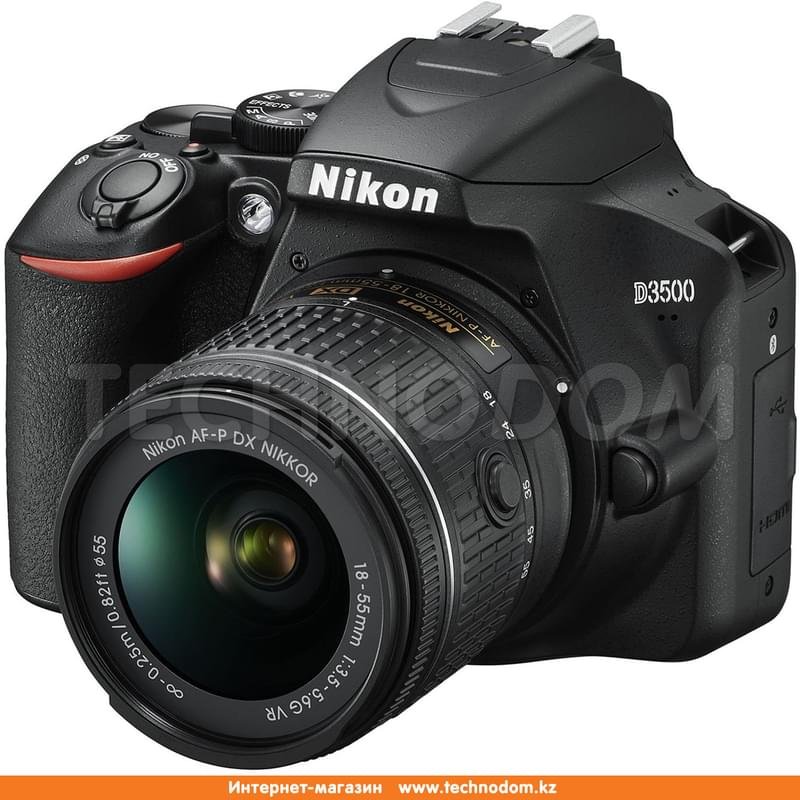 Зеркальный фотоаппарат Nikon D3500 + AF-P 18-55 VR - фото #2