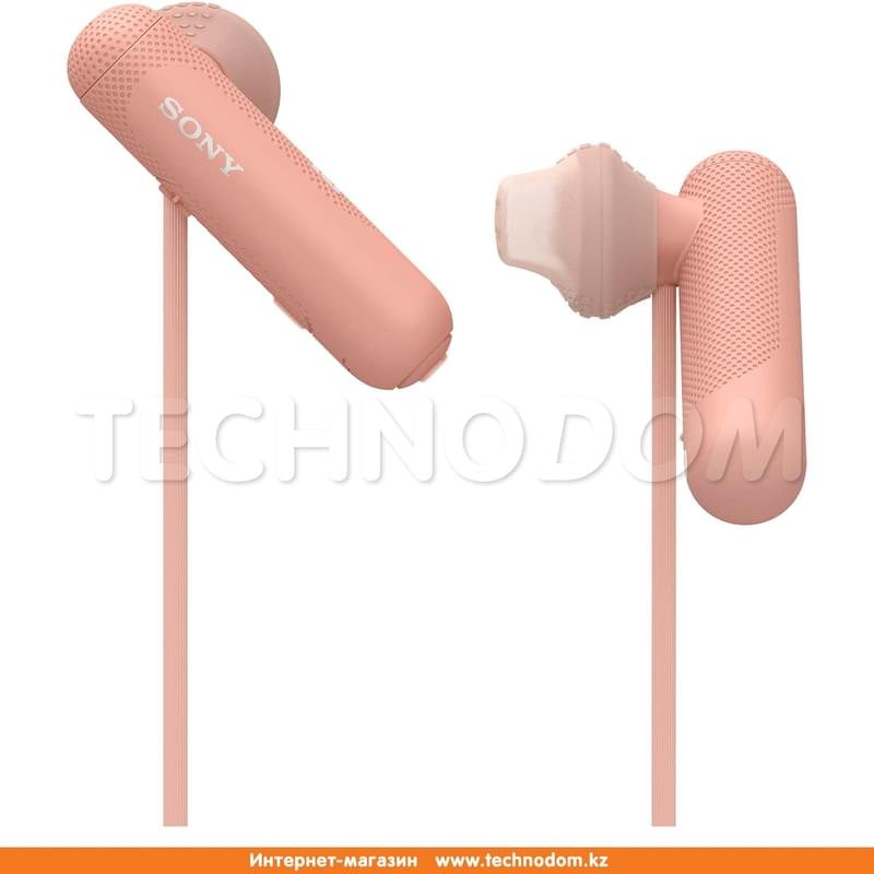 Наушники Вставные Sony Bluetooth WI-SP500, Pink - фото #0