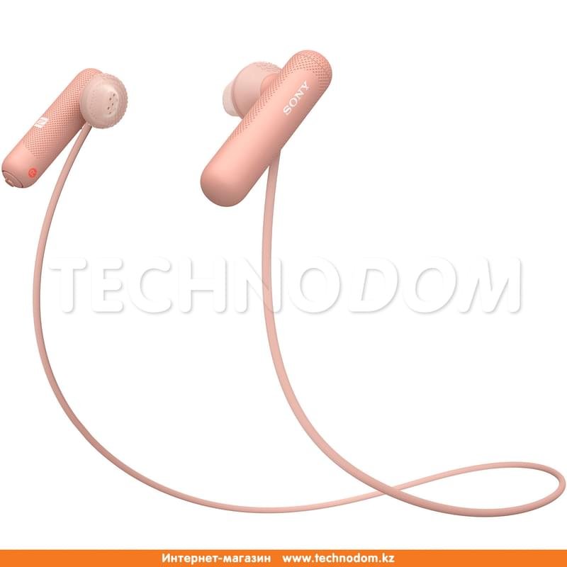 Наушники Вставные Sony Bluetooth WI-SP500, Pink - фото #2