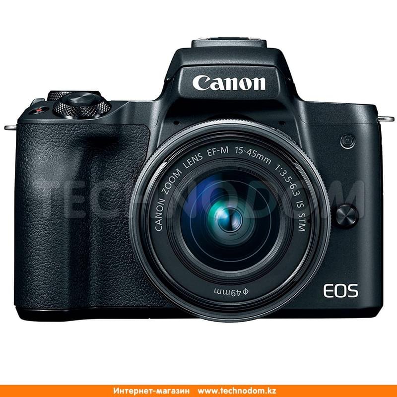 Беззеркальный фотоаппарат Canon EOS M50 EF-M 15-45 IS STM Black - фото #0