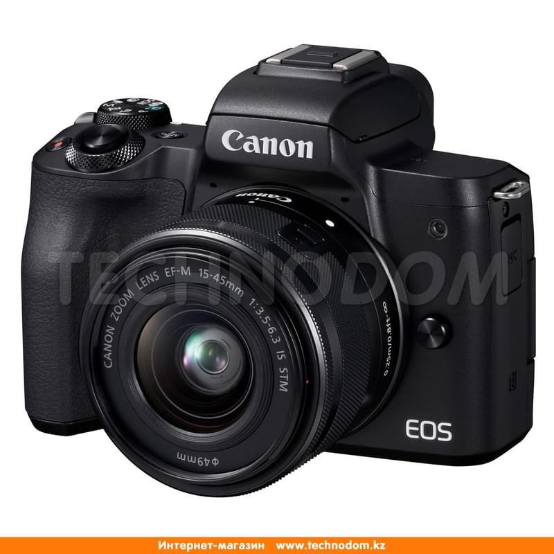 Беззеркальный фотоаппарат Canon EOS M50 EF-M 15-45 IS STM Black - фото #1