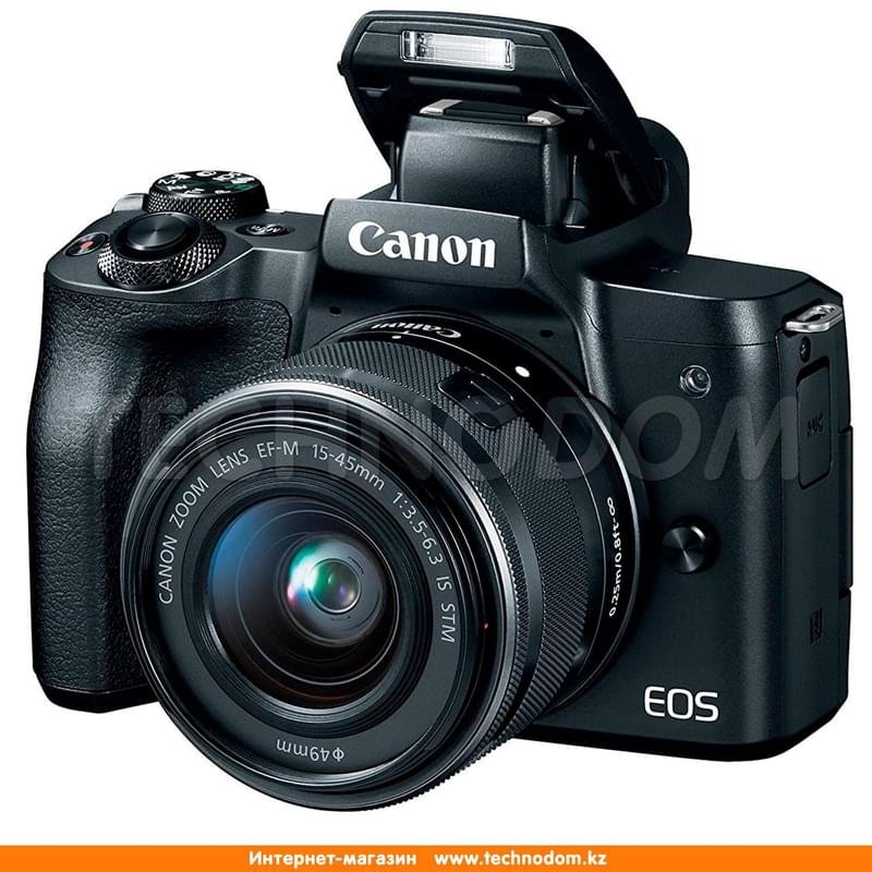 Беззеркальный фотоаппарат Canon EOS M50 EF-M 15-45 IS STM Black - фото #2