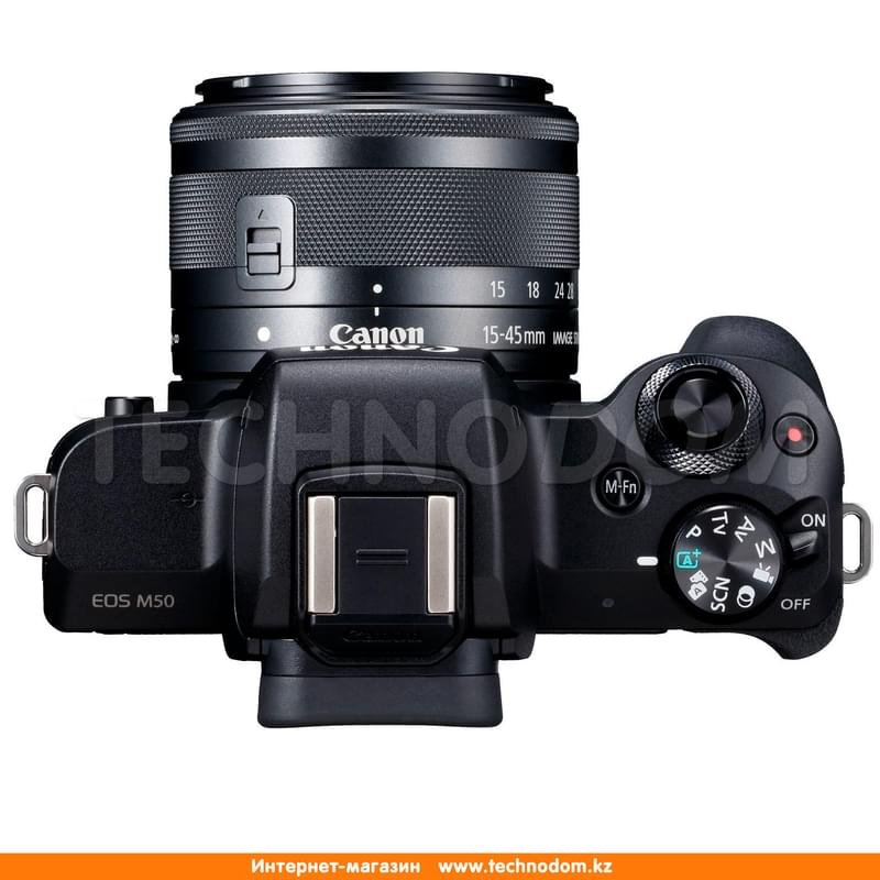 Беззеркальный фотоаппарат Canon EOS M50 EF-M 15-45 IS STM Black - фото #5