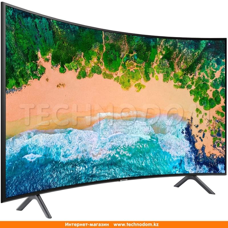 Телевизор 55" Samsung UE55NU7300UXCE LED UHD Smart Curved Black (4K) - фото #2