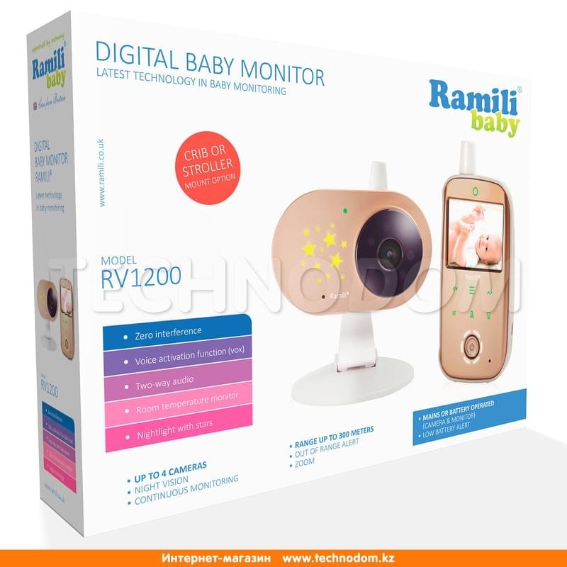 Видеоняня Ramili Baby RV1200 - фото #6