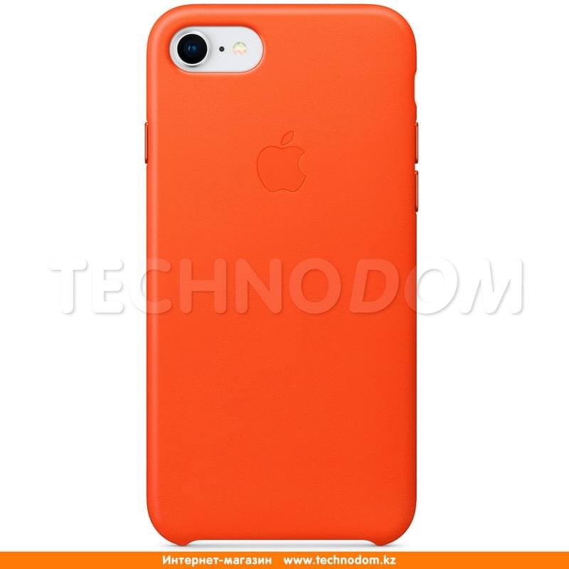 Чехол для iPhone 7/8 Apple, Кожа, Bright Orange (MRG82ZM/A) - фото #0
