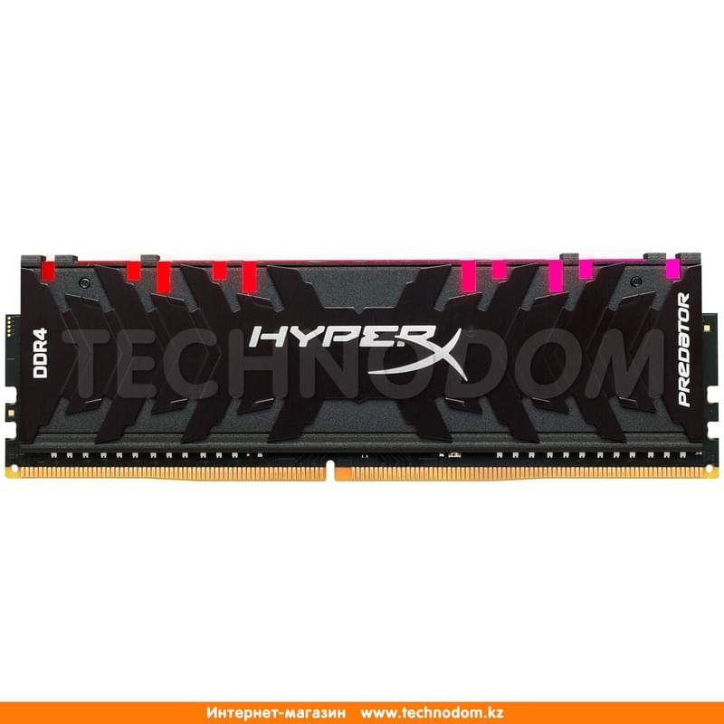 Оперативная память DDR4 DIMM 8GB/2933MHz PC4-23466 Kingston HyperX Predator RGB (HX429C15PB3A/8) - фото #0