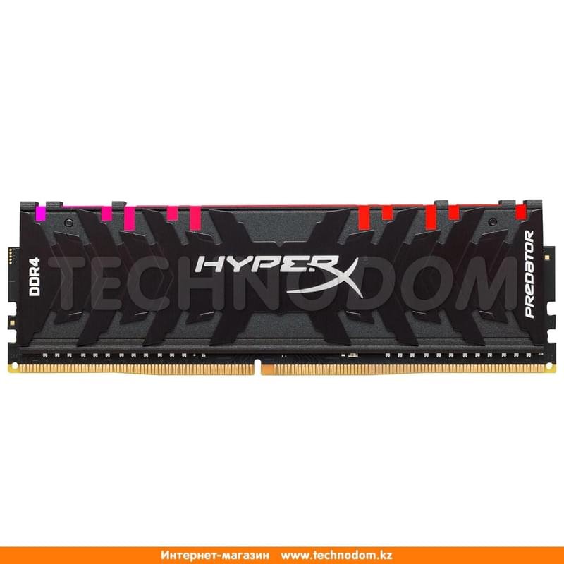 Оперативная память DDR4 DIMM 32GB (8GB*4)/2933MHz Kingston HyperX Predator RGB (HX429C15PB3AK4/32) - фото #0