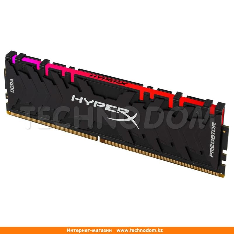 Оперативная память DDR4 DIMM 32GB (8GB*4)/2933MHz Kingston HyperX Predator RGB (HX429C15PB3AK4/32) - фото #1