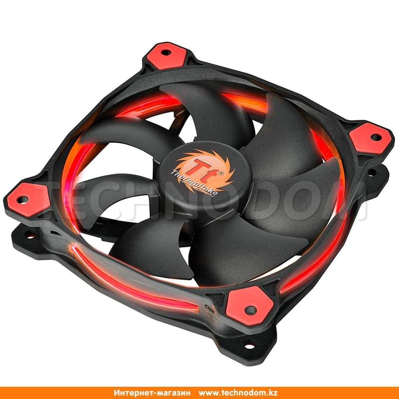 Кулер для кейса Thermaltake Riing 12 LED Red ATX 3 pack (CL-F055-PL12RE-A) - фото #1