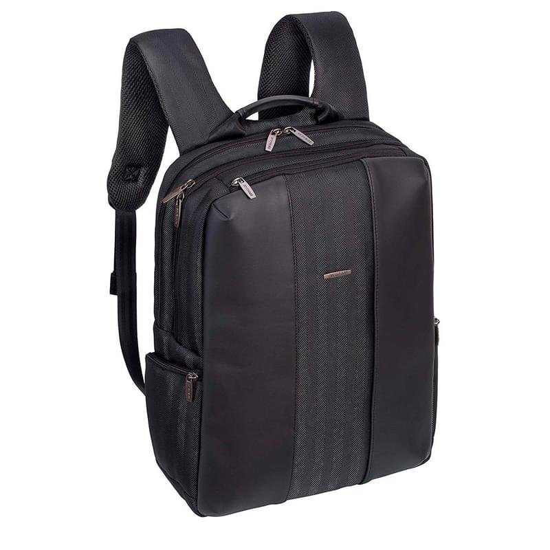 Рюкзак для ноутбука 15.6" Rivacase Narita, Black, полиуретан/полиэстер(8165) - фото #0