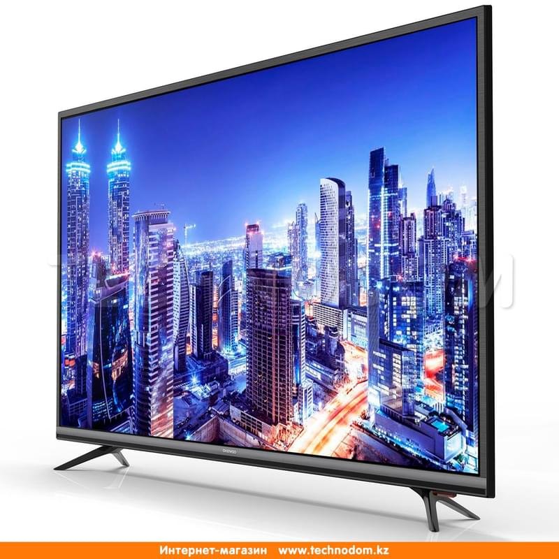 Телевизор 43" Daewoo U43V895VTE LED UHD Smart Android Black - фото #1