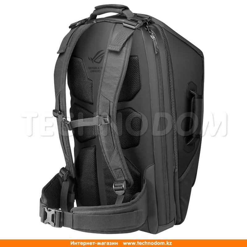 Рюкзак для ноутбука 17" Asus ROG RANGER, Black, полиэстер (90XB0310-BBP120) - фото #2