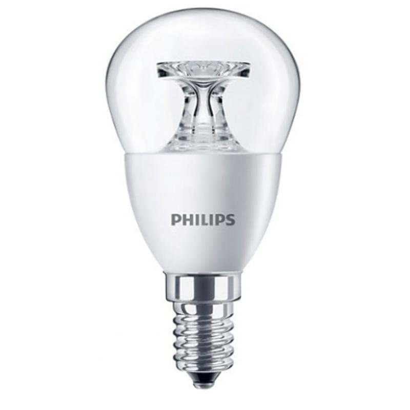 Светодиодная лампа Philips P45 5.5W (40W) 2700K 470lm E14 Тёплый - фото #0
