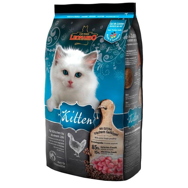 Сухой корм Leonardo Kitten для котят 400 г - фото #0