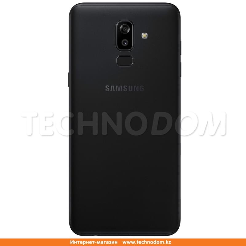 Смартфон Samsung Galaxy J8 2018 32GB Black - фото #1