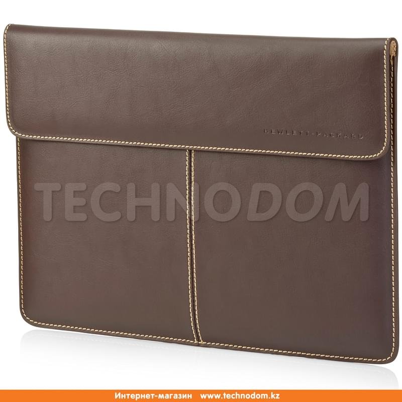 Чехол для ноутбука 13.3" HP Leather, Brown, кожа (F3W21AA) - фото #0
